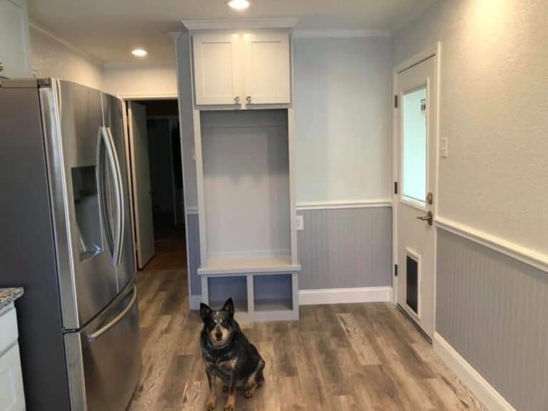 The open space is perfect for family gatherings, and even the dog loves to roam freely in the new layout.